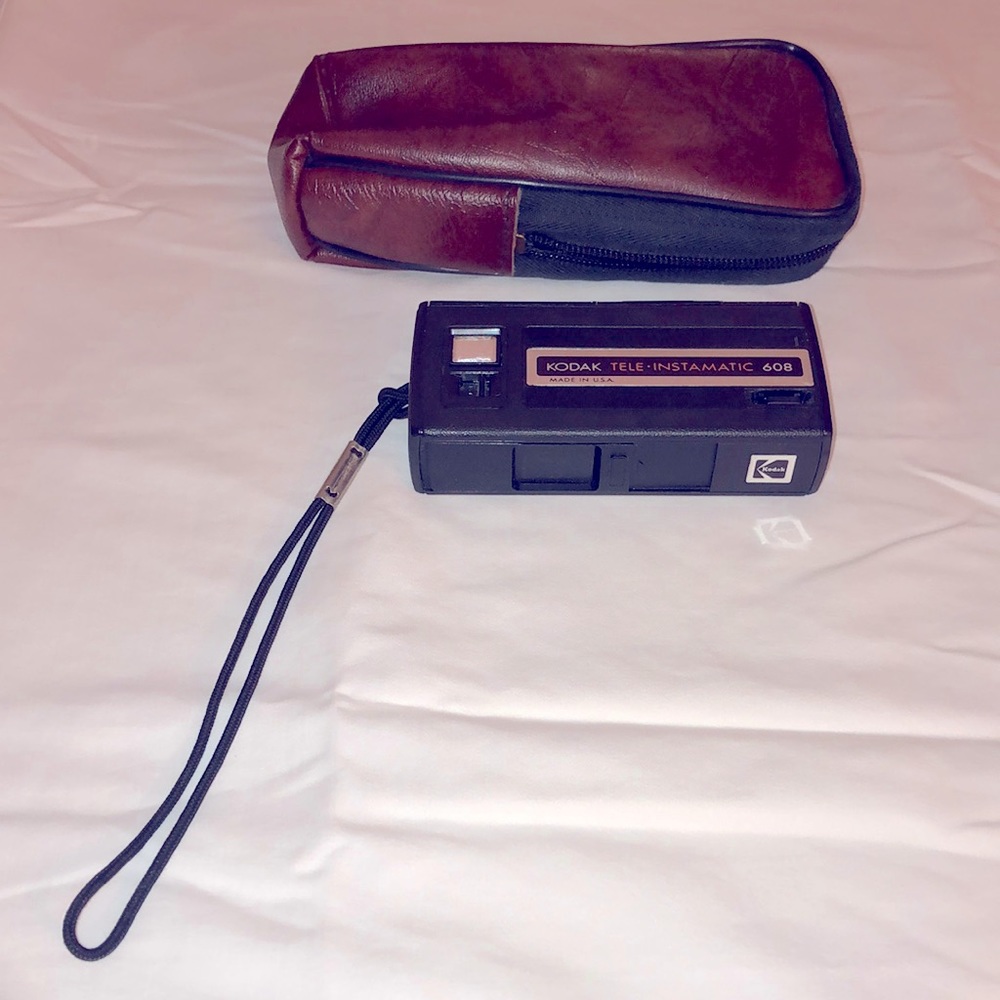 Vintage 110 Kodak Tele-Instamatic 608 Film Camera